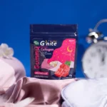 Жевательные конфеты G’Nite Beauty (малиновый вкус) — 1 упаковка (6 штук — 24 шт.)