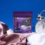 Жевательные конфеты G’nite EXTRA X2 (со вкусом черной смородины) — 1 упаковка (6 штук — 24 шт.)