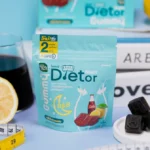 Жевательные конфеты Dietor Night Gummy — для поддержки снижения веса — набор из 1 коробки (6 упаковок — 24 шт.)