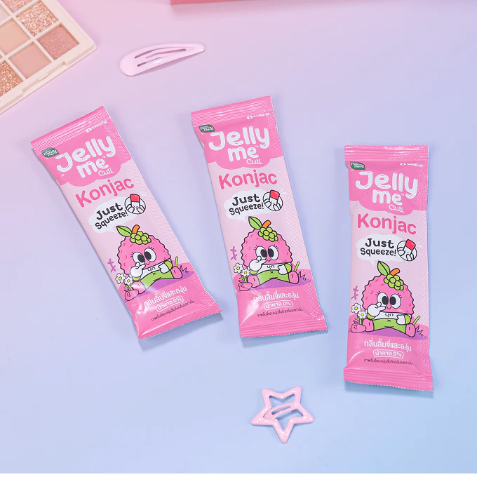 HandyHerb Jelly Me Konjac — легкий, натуральный и освежающий (1 коробка, 12 пакетиков)