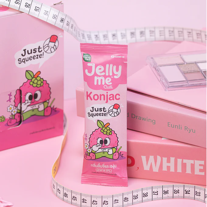 HandyHerb Jelly Me Konjac — легкий, натуральный и освежающий (1 коробка, 12 пакетиков)