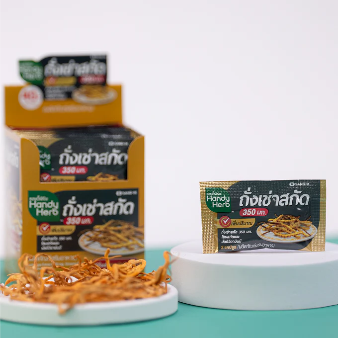 Капсулы с экстрактом кордицепса Handy Herb (1 коробка, 12 пакетиков)