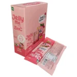 HandyHerb Jelly Me Cuti Zinc — Вкус персика (1 коробка, 12 пакетиков)