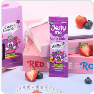 Яблочный сидр HandyHerb Jelly Me Cuti (с ягодами) — 1 коробка (12 пакетиков)