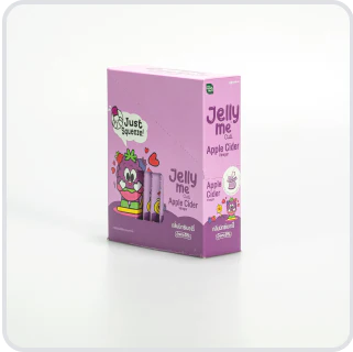 Яблочный сидр HandyHerb Jelly Me Cuti (с ягодами) — 1 коробка (12 пакетиков)